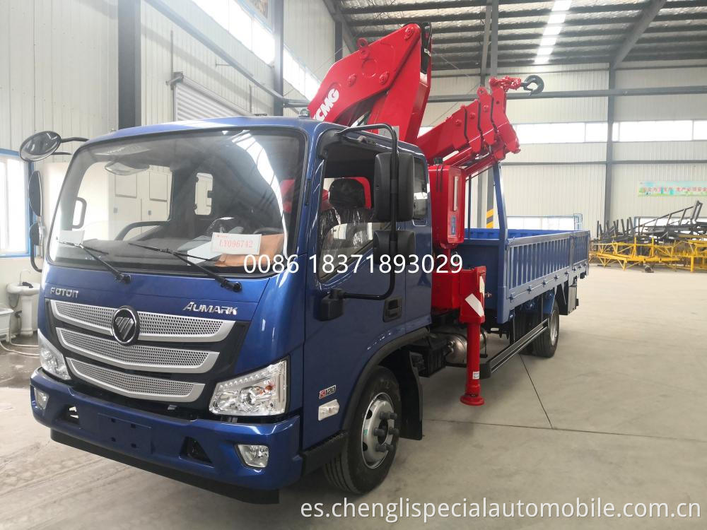 Foton 5 Tons Truck With 3 2 Tons Crane 2 Jpg